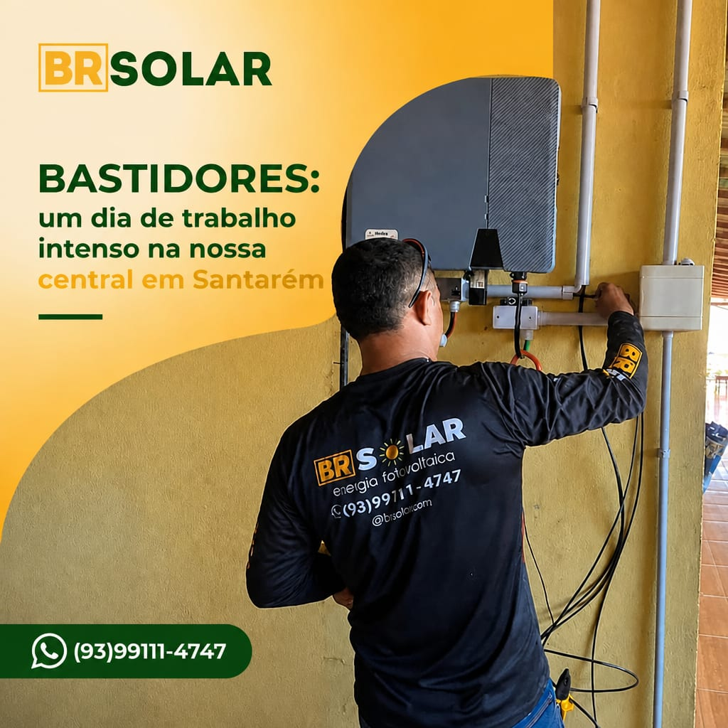 Registro publicado pela BR Solar