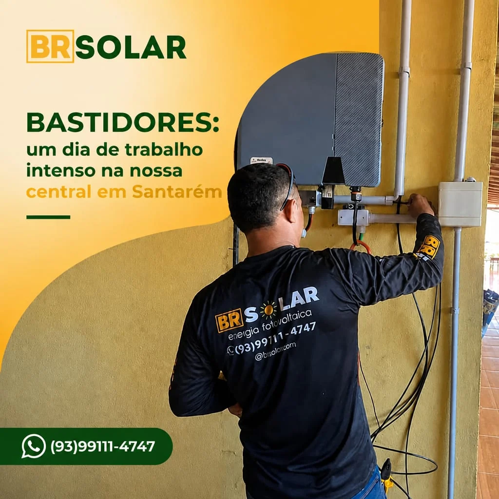 Registro publicado pela BR Solar